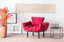 Atelier Del Sofa Nitta Single - Granate